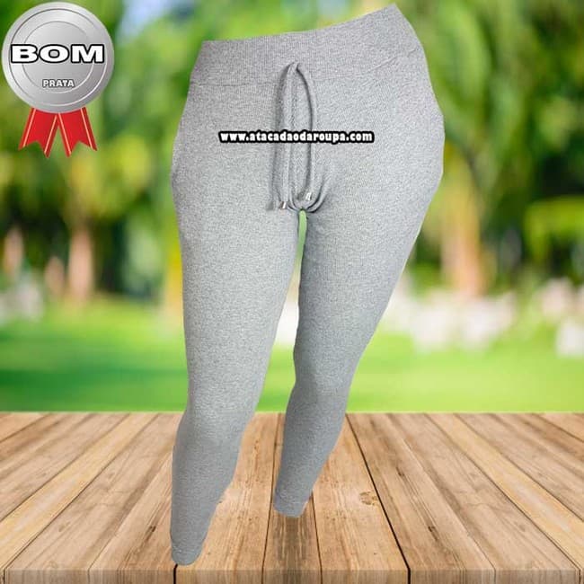 Calça Feminina Ribana Com Bolso