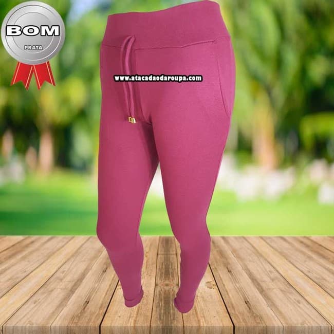 Calça Feminina Ribana Com Bolso