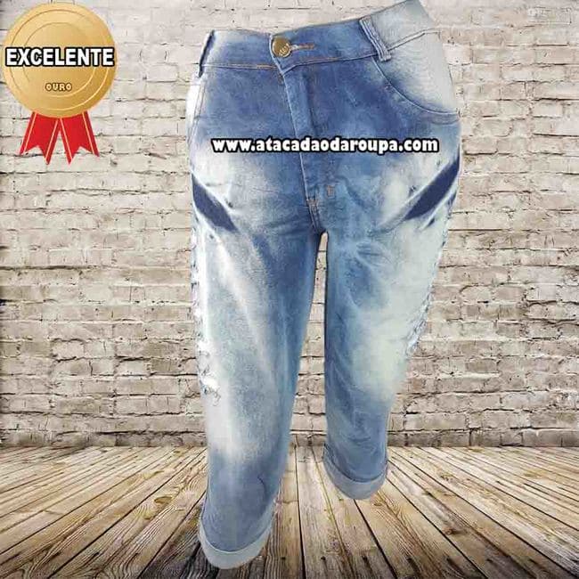 Calça Jeans Cigarrete