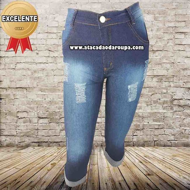 Calça Jeans Cigarrete