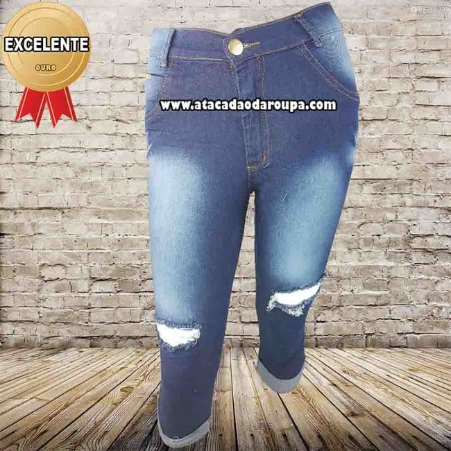 Calça Jeans Cigarrete