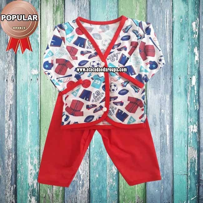 Conjunto Pijama Masculino Infantil
