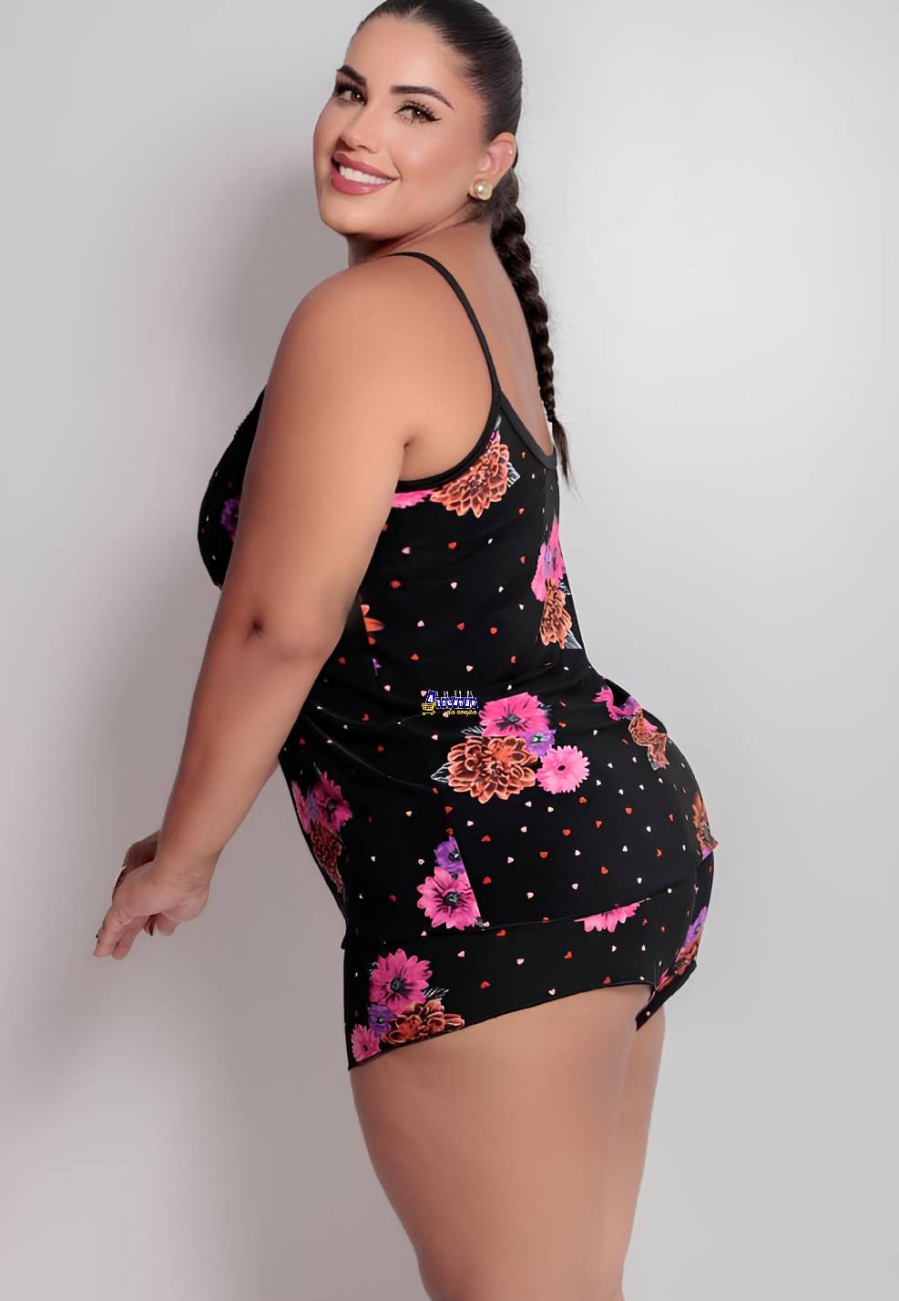 Baby Doll Plus Size Estampado