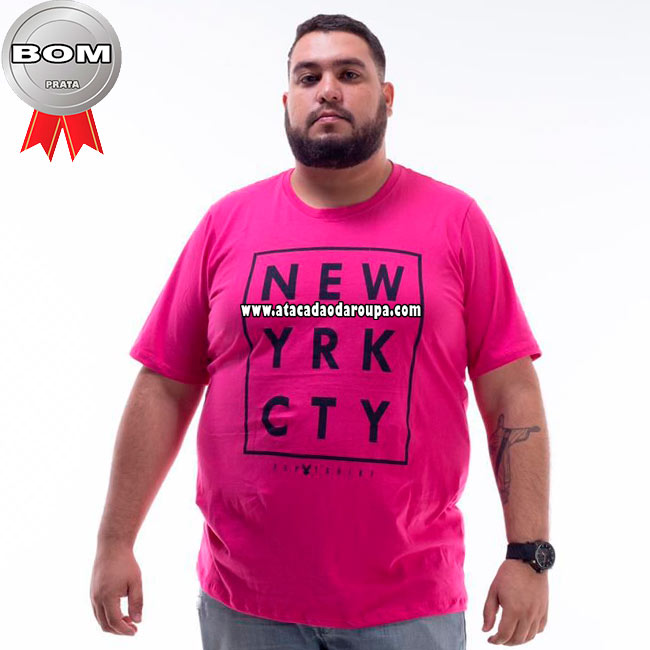 Camisa Masculina Plus Size