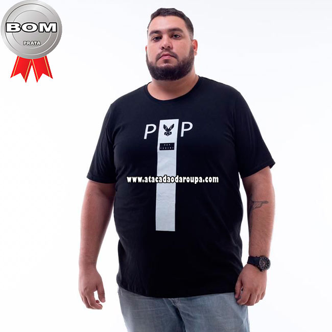 Camisa Masculina Plus Size