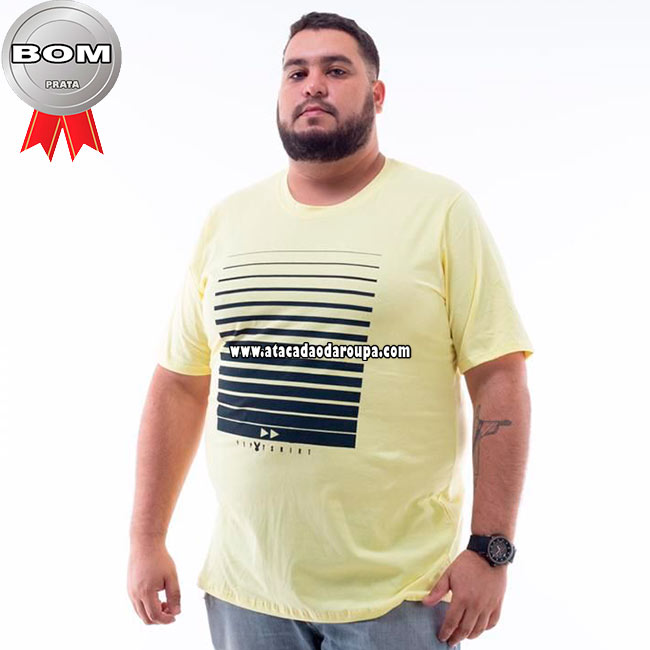 Camisa Masculina Plus Size