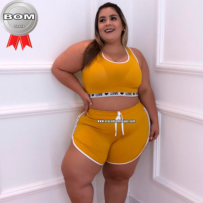 Short Blogueira Plus Size GG