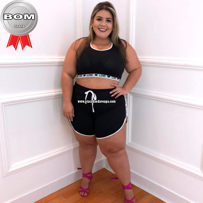 Short Blogueira Plus Size GG