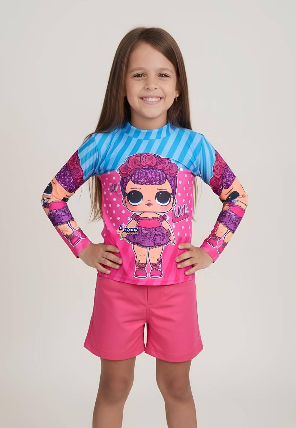 Blusa Feminina Personagens Infantil UV