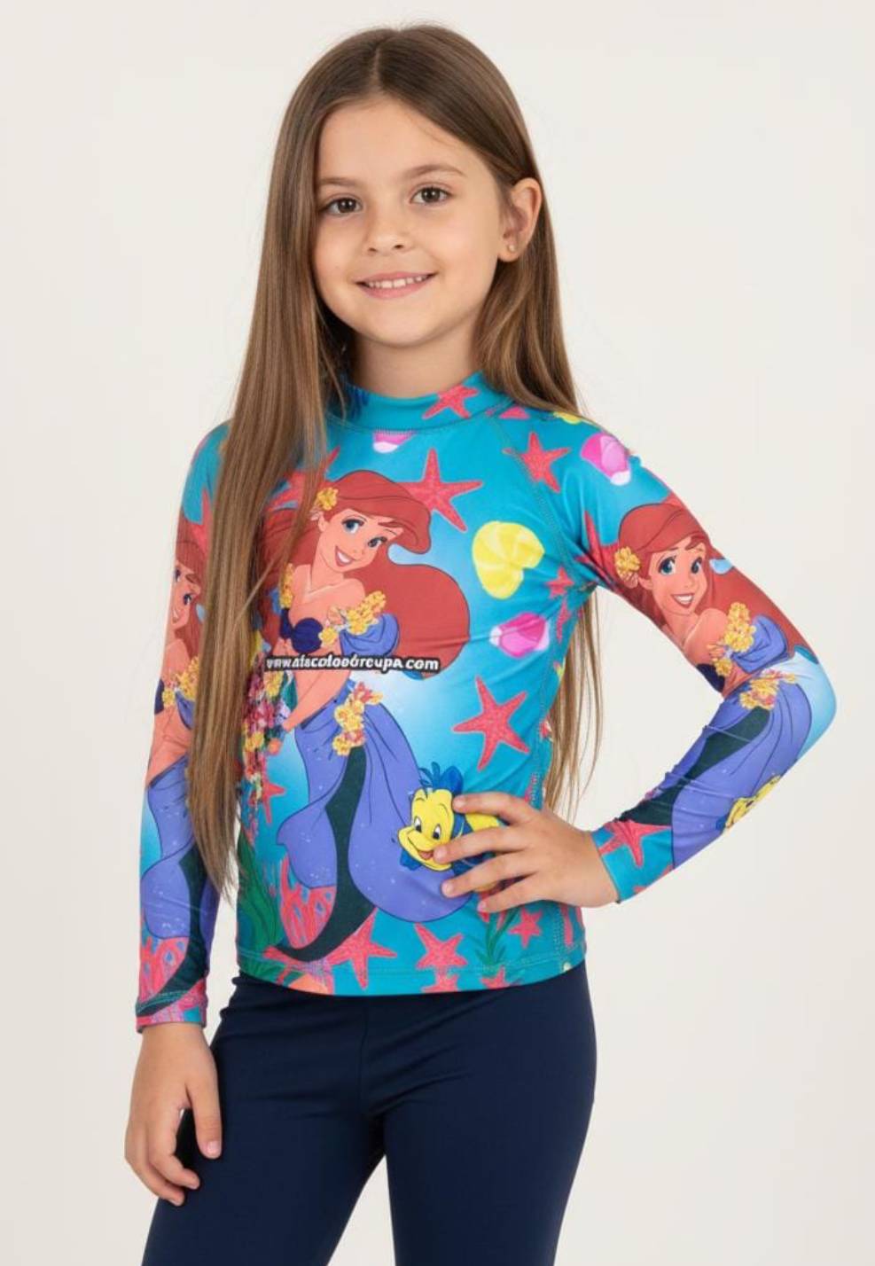 Blusa Feminina Personagens Infantil UV
