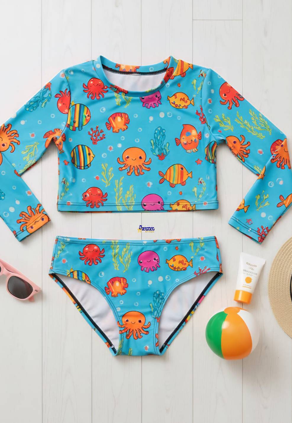 Conjunto Infantil Blusa e Calçinha Uv