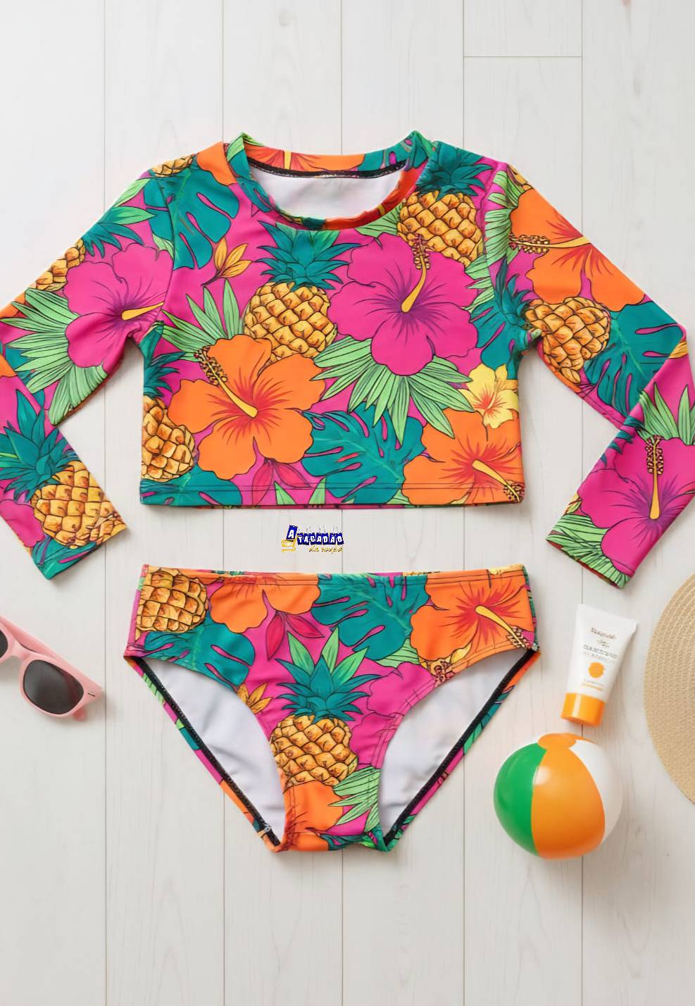Conjunto Infantil Blusa e Calçinha Uv