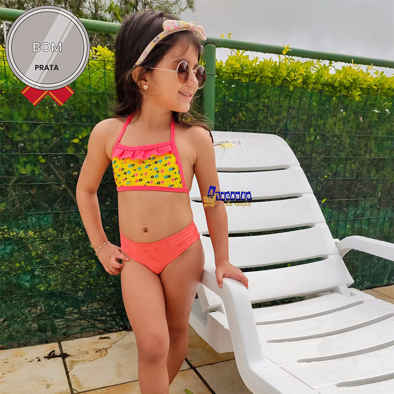 Biquíni Infantil Microfibra