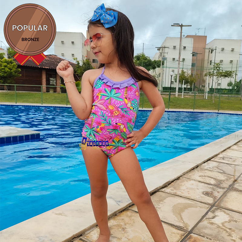 Maiô Infantil Estampado