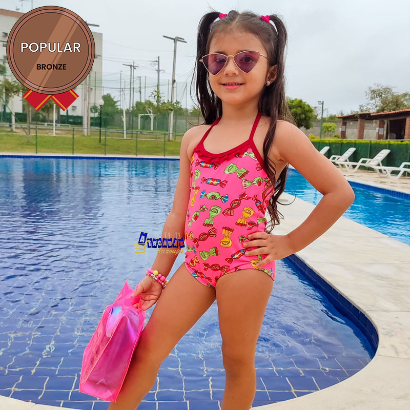 Maiô Infantil Estampado