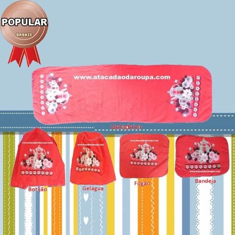 Kit Cozinha Com 5 peças Tamanho Padrão
