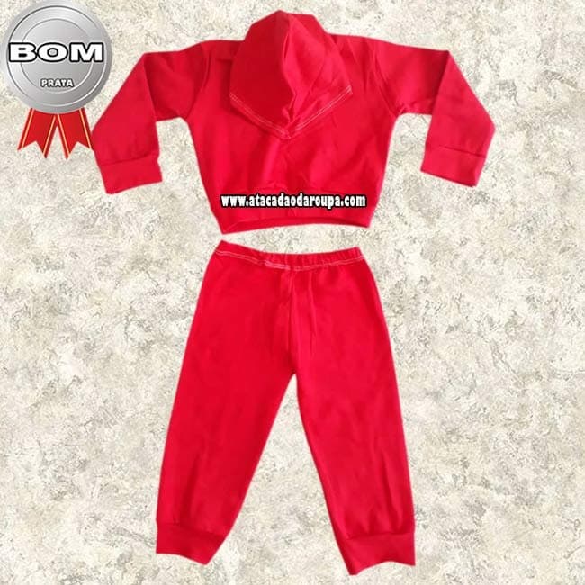 Conjunto de Frio Ribana com capuz Infantil