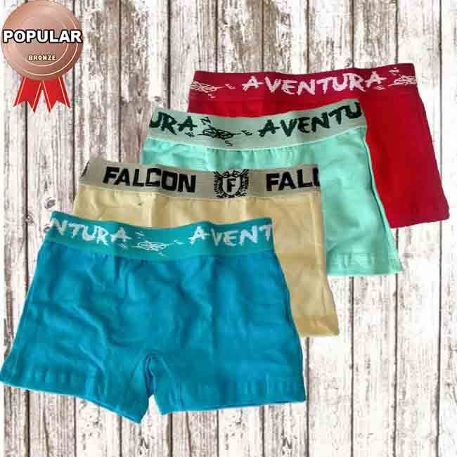 Cueca Box Infanto juvenil Em Cotton