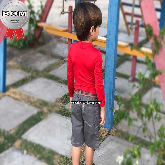 Short Brim Infantil Travessinhos 1 a 3 Anos