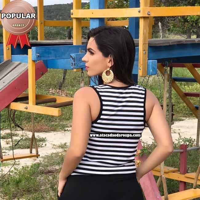 Blusa Modinha Juvenil P&B