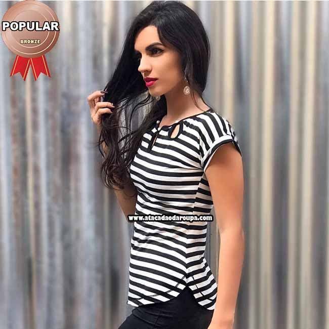 Blusa Modinha Juvenil P&B