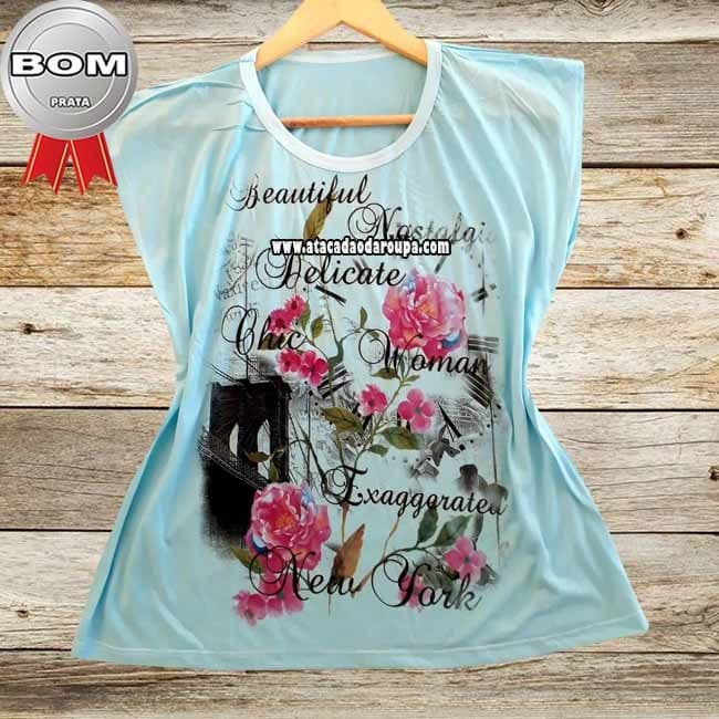 Blusas Modinha GG Sublimada