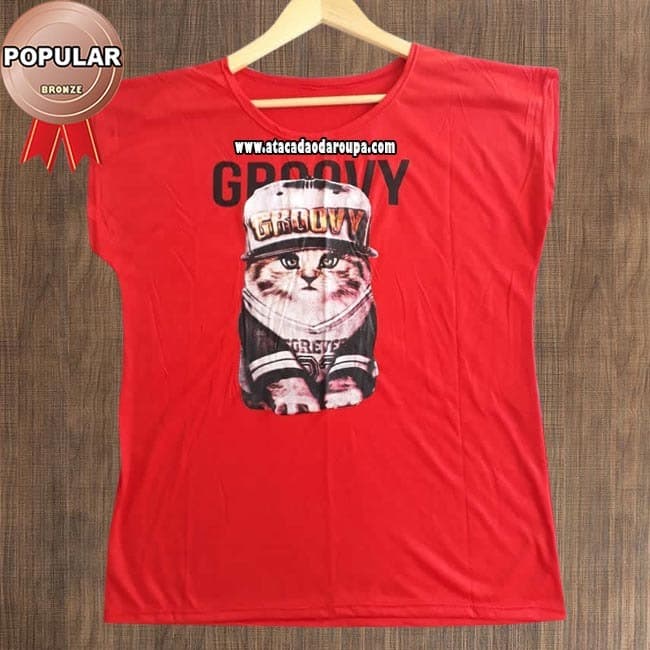 Blusas Modinha GG Várias Estampas