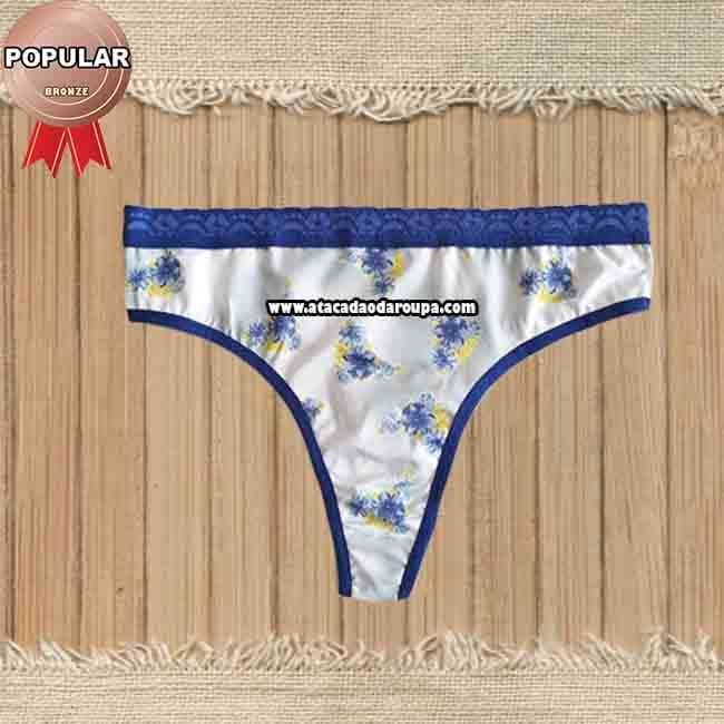 Calcinha Fio Dental Microfibra