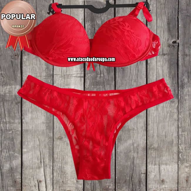 Lingerie em Renda Com Bojo
