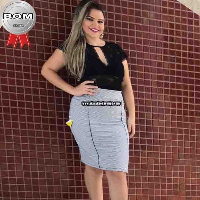 Saias Intermediária Moda Evangélica