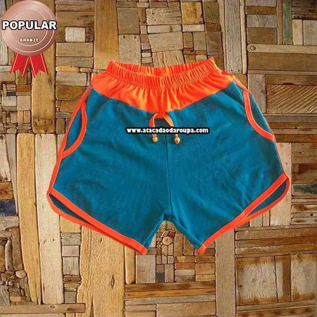 Short Curto Ribana com Bolso