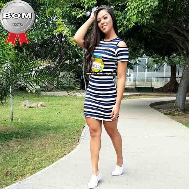 Vestidos Esportivos Listrados M
