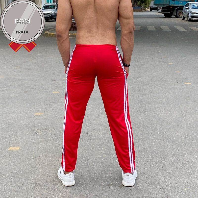 Calça Esportiva em Cacharrel Cós Elástico M/G/GG