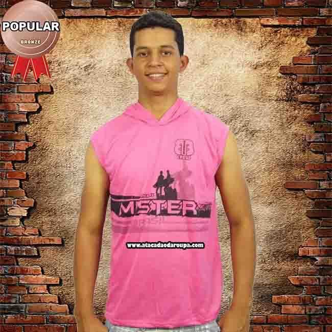 Camisa Machão com Capuz Estilo UFC