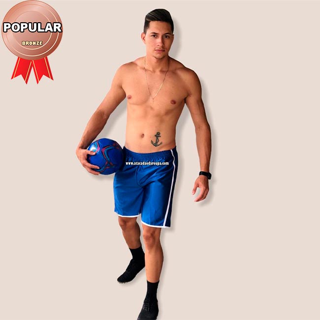 Short Jogadores varias Cores