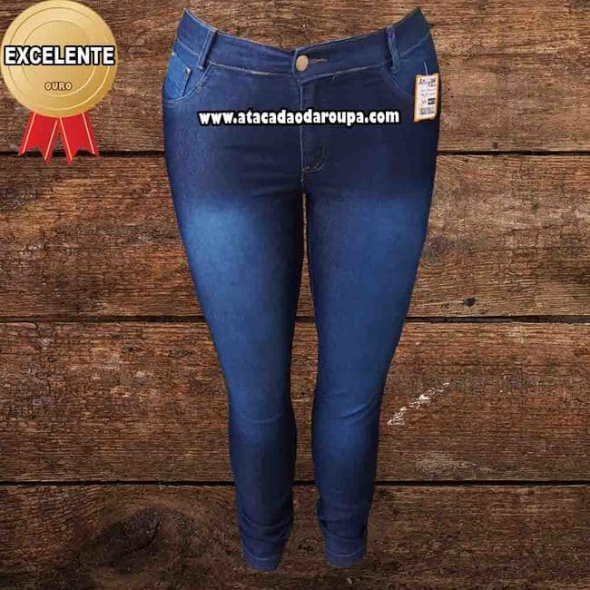 Calça Jeans Feminina Plus Size 46 ao 52