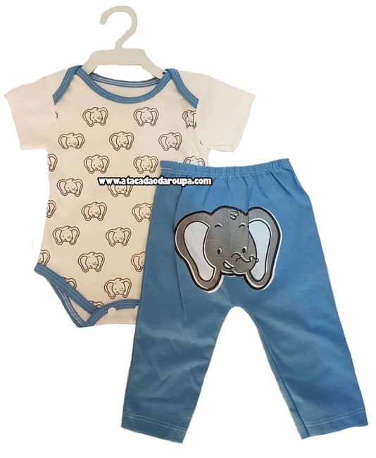 Body Masculino com Calça RN