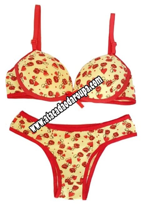 Conjunto Lingerie Juvenil