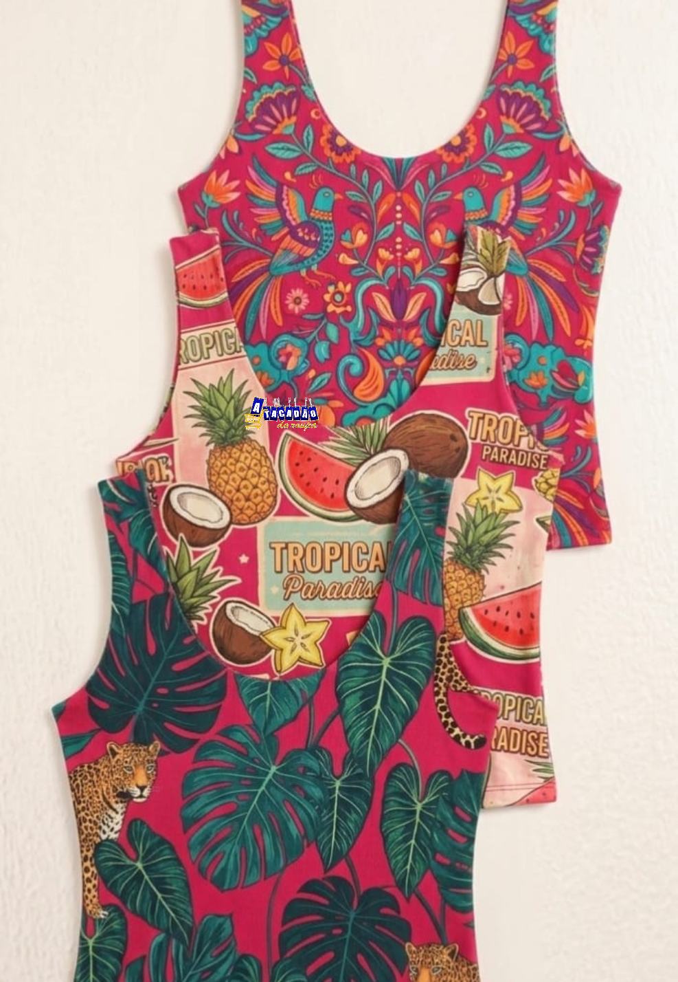 Regata Feminina Estampada