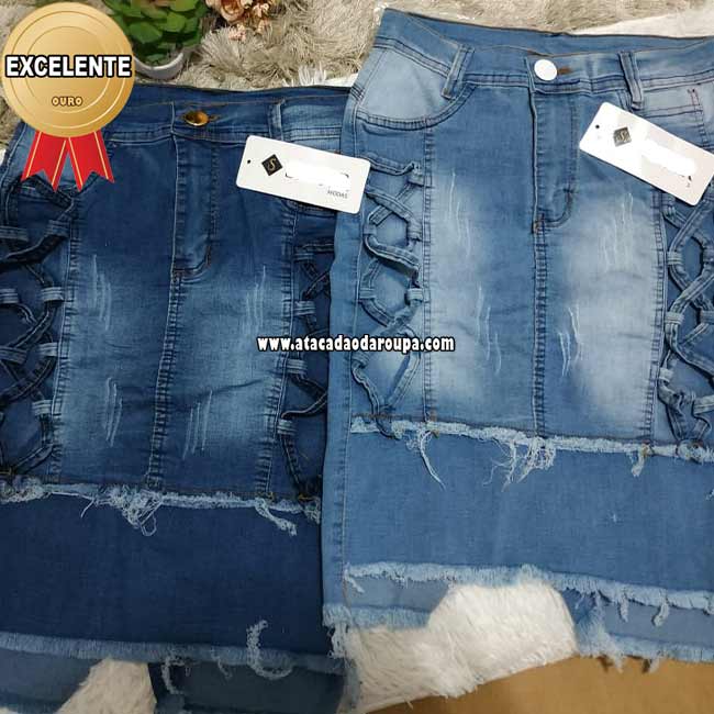 Saias Jeans Moda Evangélica 38 ao 46