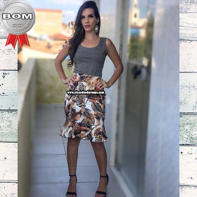 Saias Moda Evangélica Suplex M