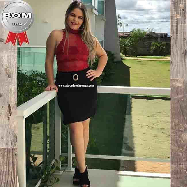 Saia Moda Evangélica Fio Torcido G