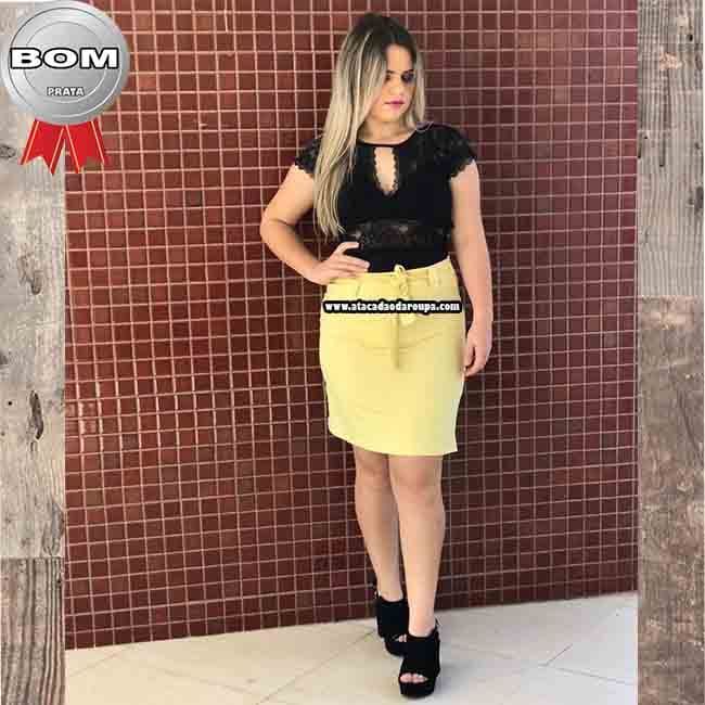 Saia Moda Evangélica Fio Torcido G