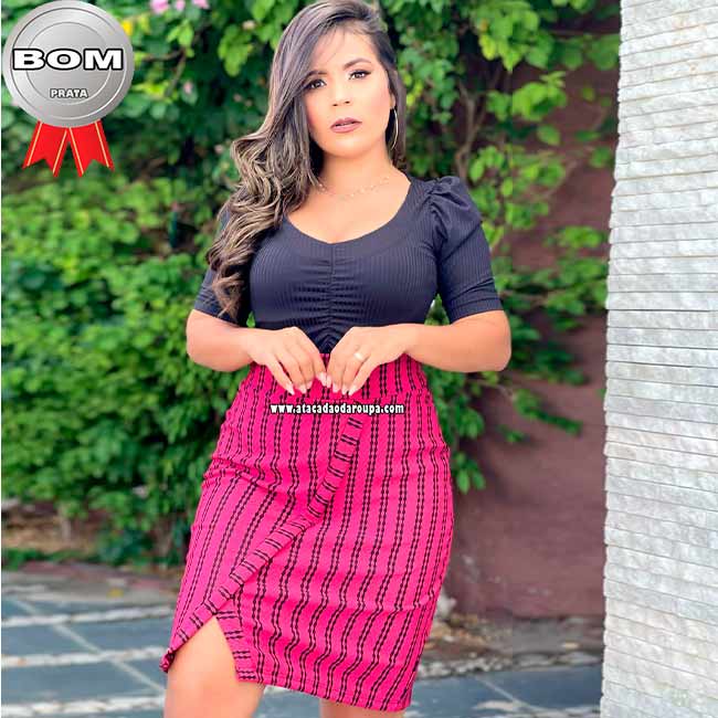 Saia Jacar Comeia Estampada G