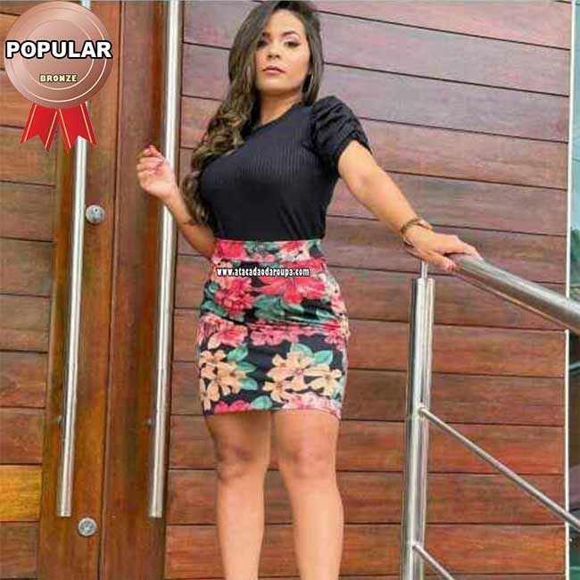 Saia de Malha Leila