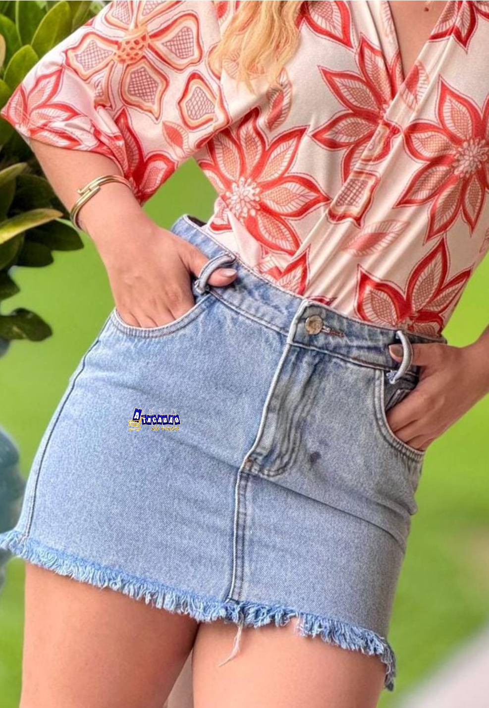 Saias Curta Jeans