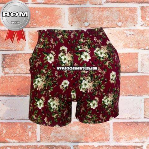 Short Bengaline Estampado sem laço M