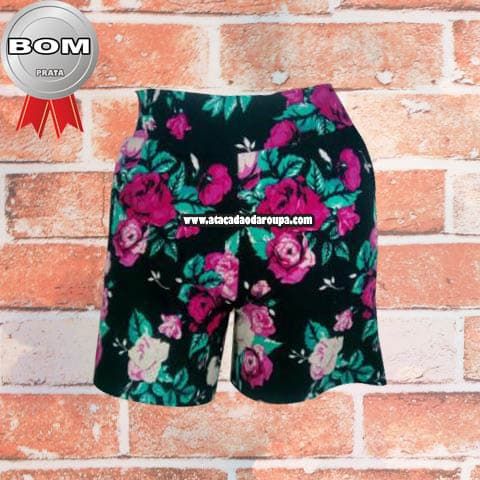 Short Bengaline Estampado sem laço M