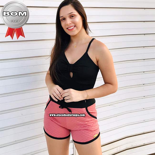 Short Feminino Metalassê 