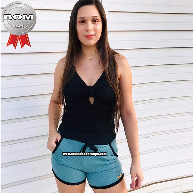 Short Feminino Metalassê 